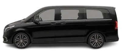 Black six seater MPV
