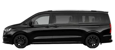 Black eight seater MPV